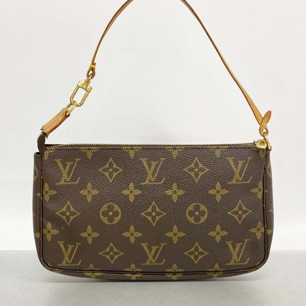 LOUIS VUITTON Brown Monogram Pochette Pouch - Picture 10 of 10